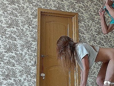 The pleasant never stops with this girl