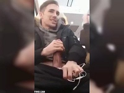 sucking off bf on the train