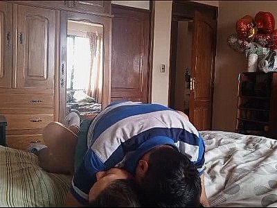 sister-in-law banged fast while her husband showers