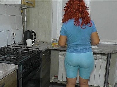 I wanted to stick my finger in my stepmom's ass but I stuck my cock