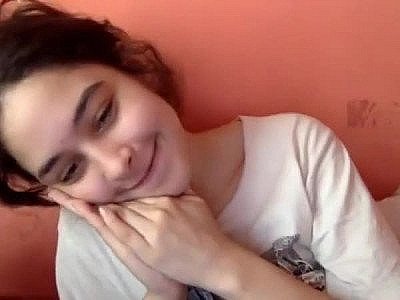 Homemade chubby camgirl teasing (softcore)