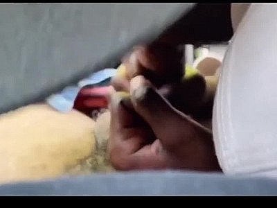 Ebony Teen Dyke Stud Blows Penis in Car for Weed Money