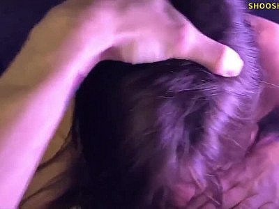 College Woman Gone Wild with a Big Cock