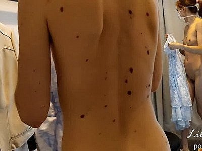 Naked Whore in a Fitting Room