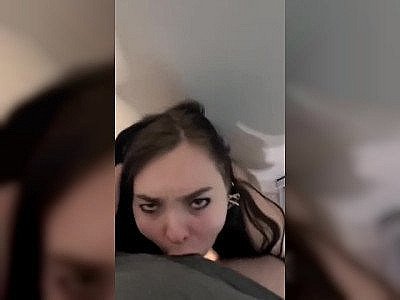 POV Nasty Throat Screw and Facial