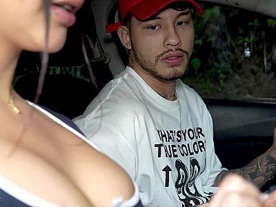 Strange slut asks me to screw her without a condom outdoors