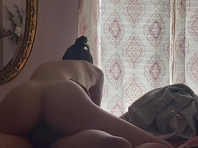 Petite Young girl Beauty Creaming On My Hard Penis